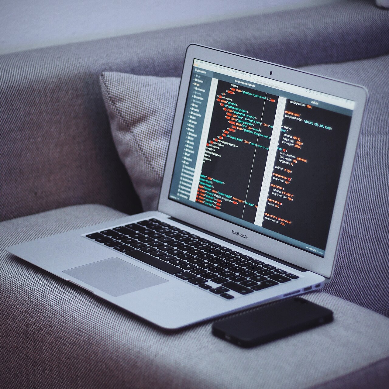 Software development on a computer